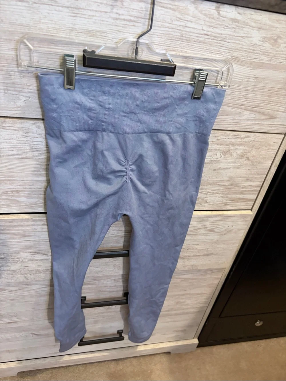 Gymshark Adapt Camo Seamless Leggings Size M Lavender Blue Activewear - Picture 5 of 6